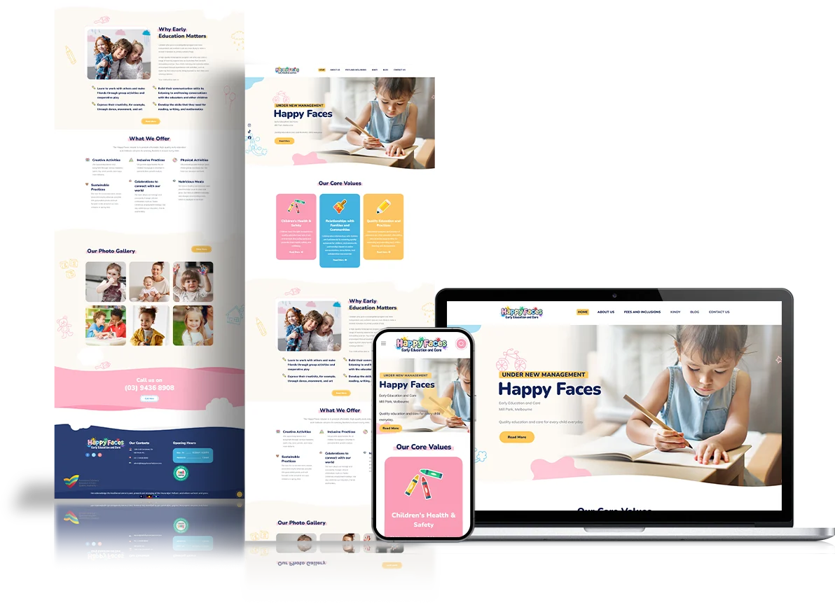Client website